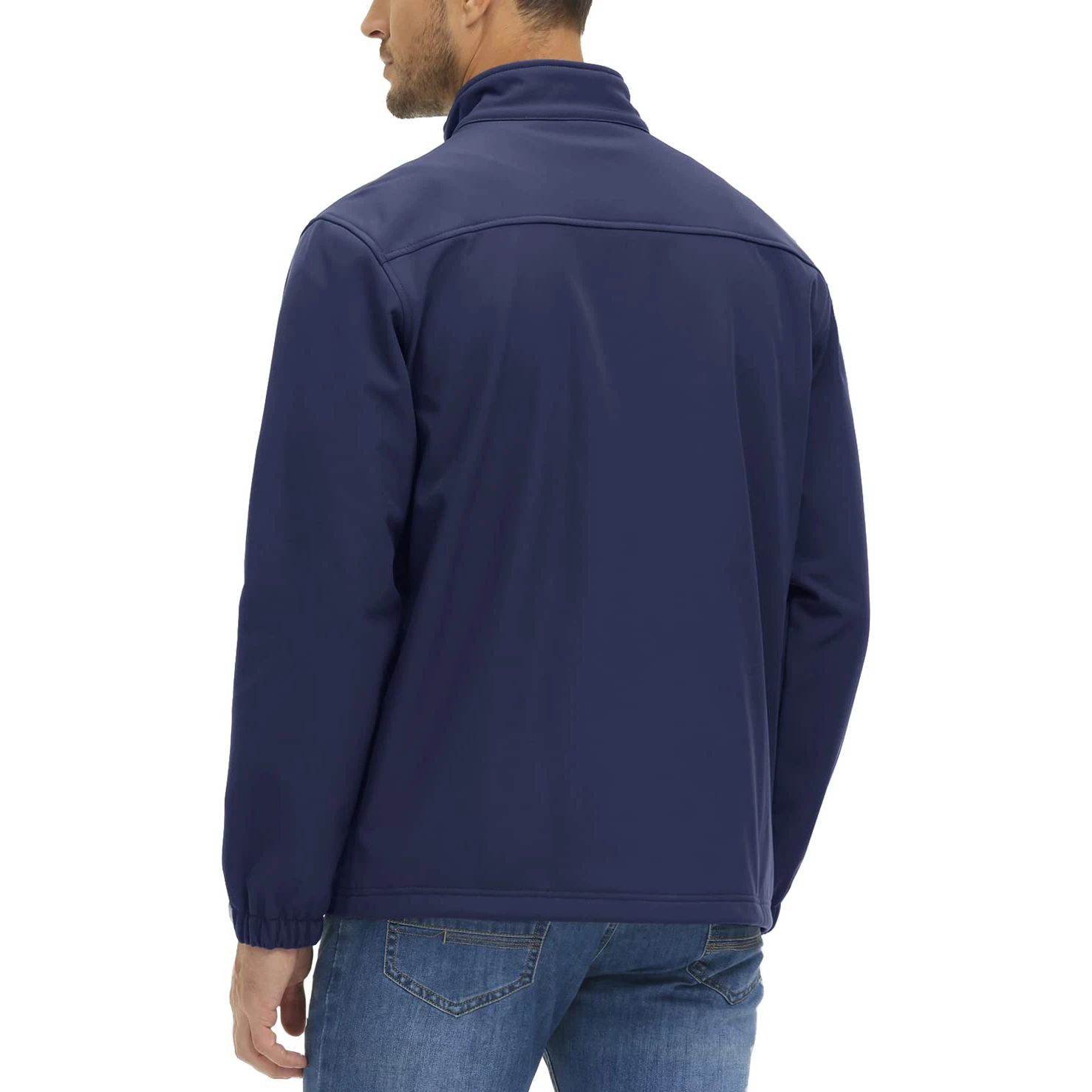 Custom Winter Softshell Jacket Sports Outdoor Hunting Breathable Cordura Material Quick Dry Windproof Waterproof Zipper Closure