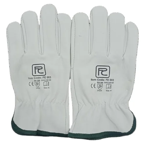 BC Grade Cow Split Leather Driver Gloves Safety Car Driving Gloves Safety Work Cow Leather Car Driving Gloves For Men And Women