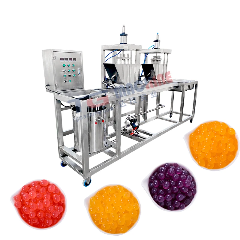 Save time and energy popping boba machinery machine small juice popping boba making machine