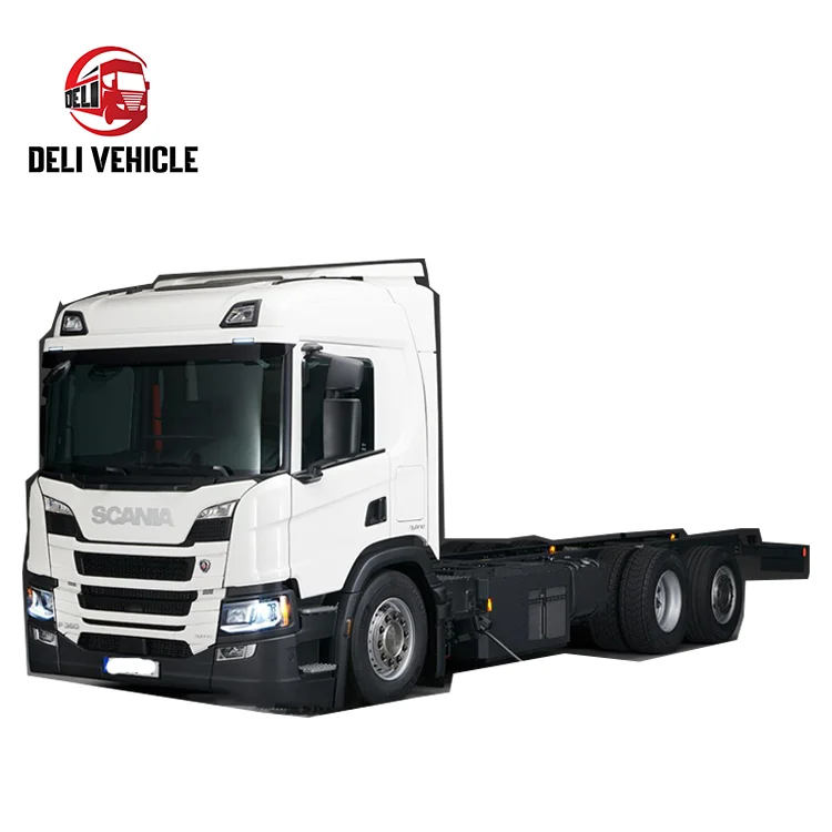 Second hand Truck 6x2 truck for SCANIA P360 Used Trailer Truck