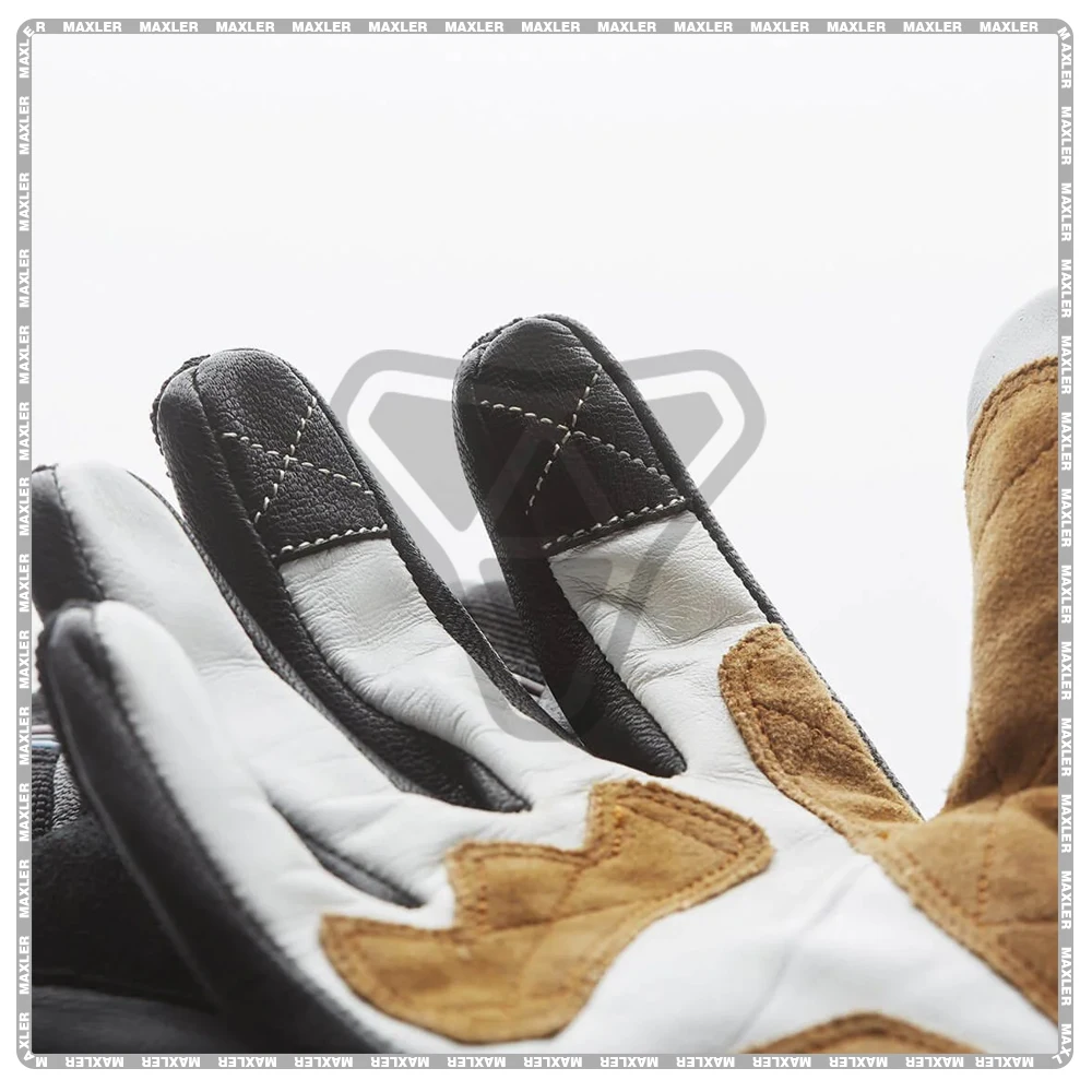 Motorcycle Short Race Hard Knuckle Gloves Moto Racing Gloves smart touch motorbike gloves with leather reinforced palm