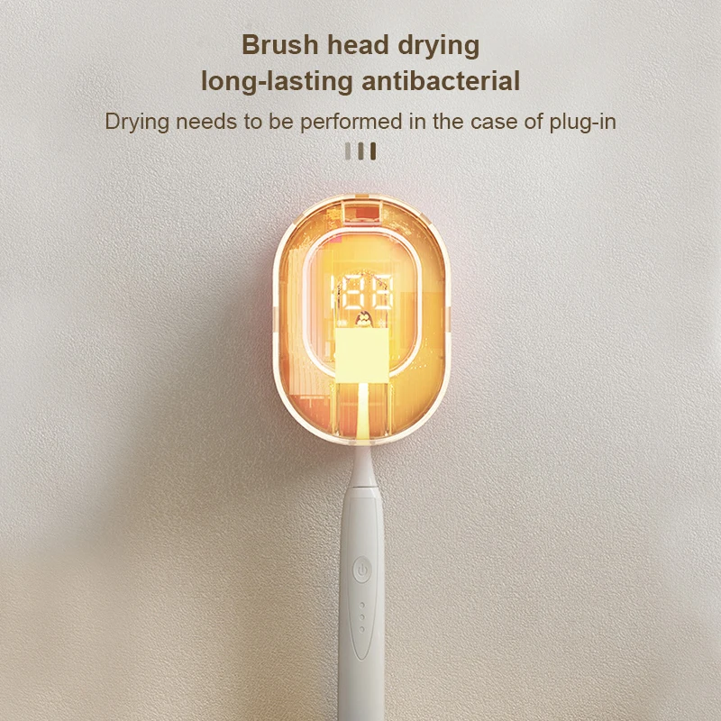 Горячая Распродажа мини настенная умная зубная щетка стерилизующий держатель УФ-зубная дезинфицирующее