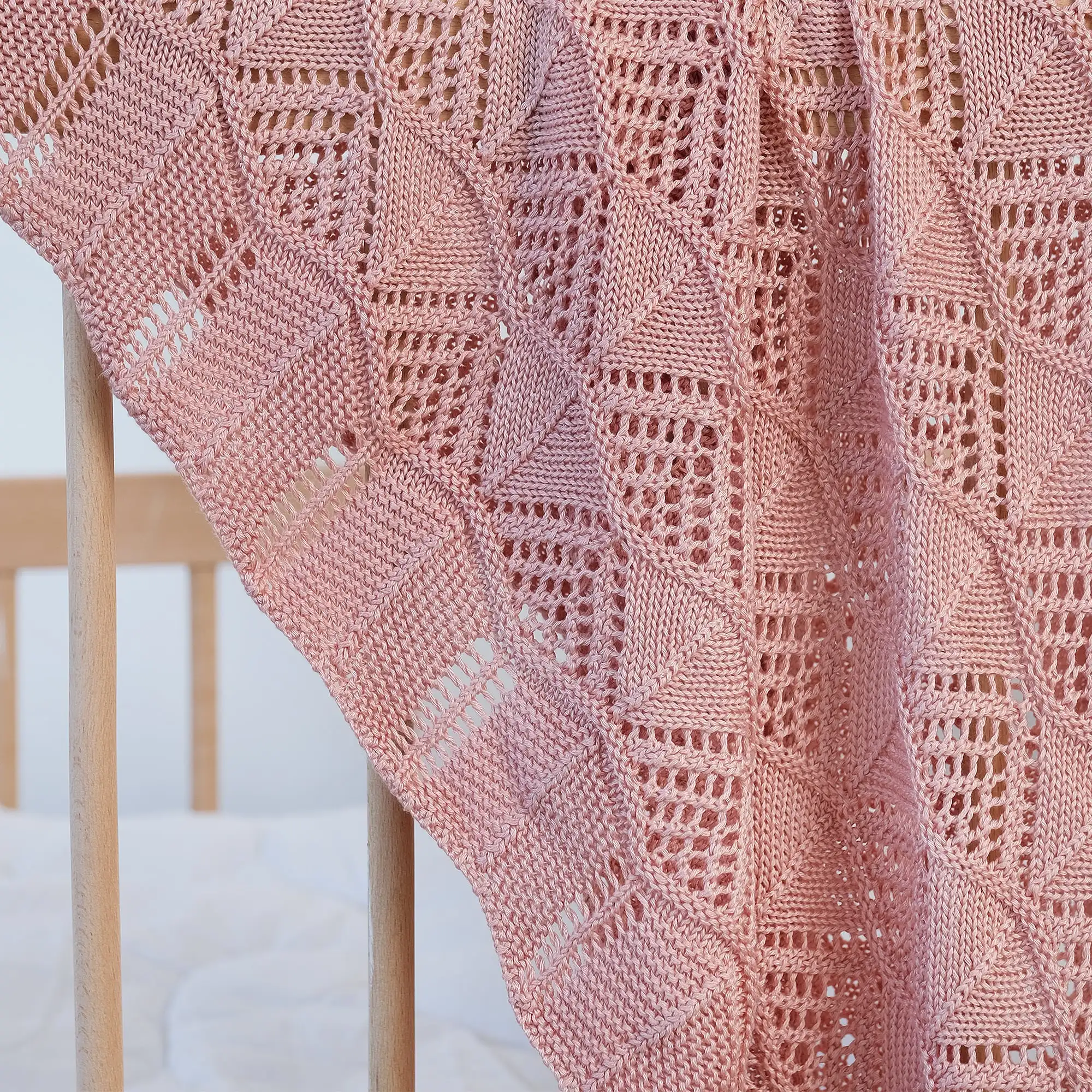 New Design 100% Tencel Lenzing Lyocell Fiber Baby Blanket 80*100 Cm Crochet Cable Knit Baby Sleep Blanket Crib Blanket