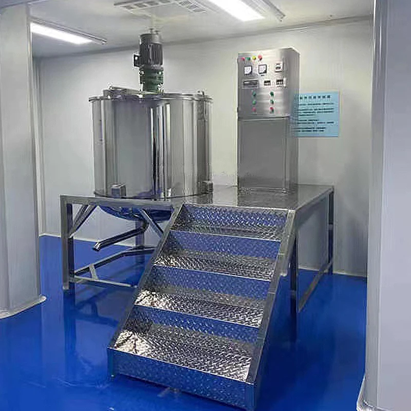 Special offer steam heating petroleum jelly mixing tank for vaseline gel making