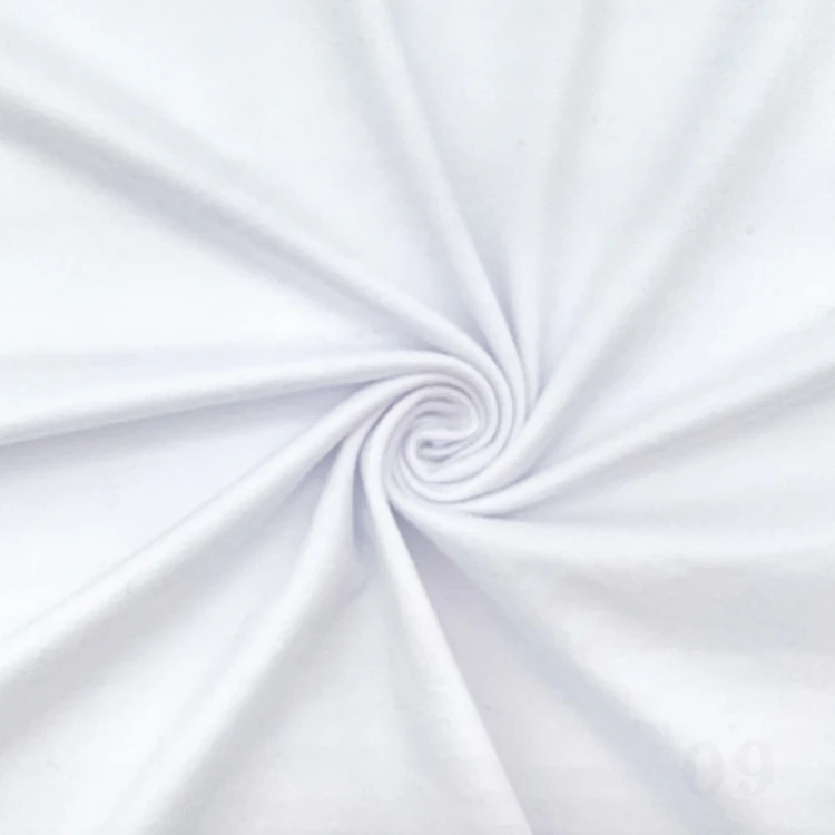 Custom 180gsm 240gsm polyester spandex bullet sublimation fabric for sublimation printing house printer white by roll