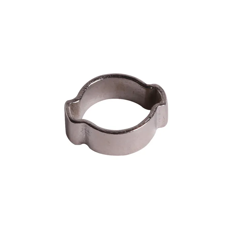 Fast delivery SS304 Double ear hose clips or Zinc plated carbon steel ear clamps series