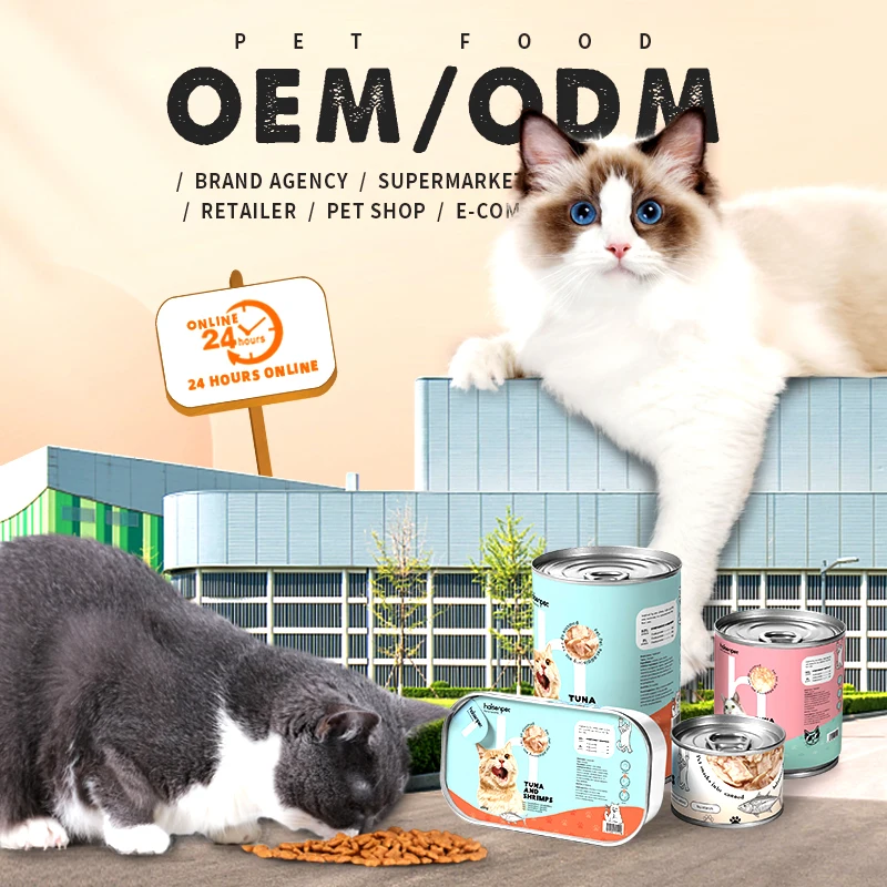 Pet Snack Suppliers Wholesale Cheap Multiflavor 85g Seafood Tuna Flavor Canned Food Wet Cat Food Snack