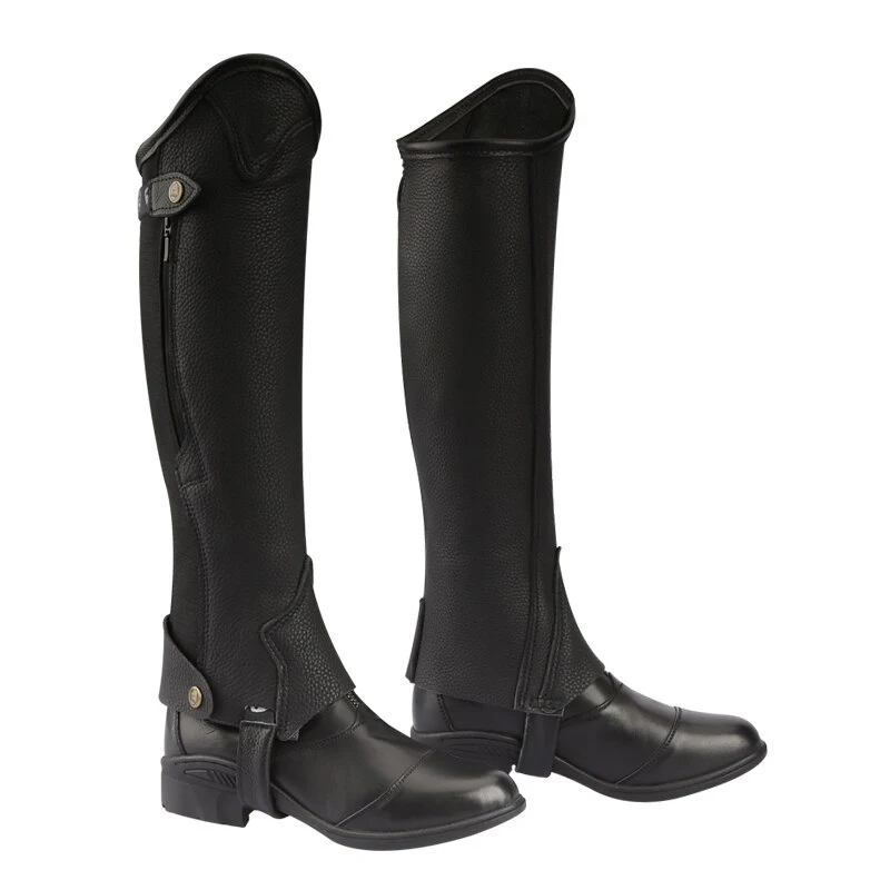 Best Design Light Weight Men Half Horse Riding Chaps New Arrival Customized Logo Printing Western Customized Leather Material