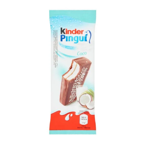Kinder Pingui для продажи по низким ценам наслаждайтесь восхитительным вкусом шоколада и сливок своими любимыми сегодня