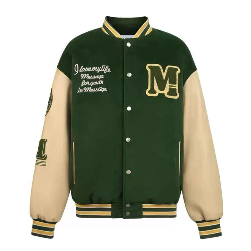 Superiour quality Varsity Jackets Custnom Design Wholesale Woolen Leather Sleeves Embossing logo design Varsity Letterman Jacket