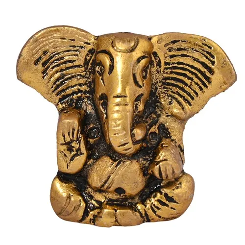 Small God Ganesh Modern Open Ear Fine Carving Religious Idol for Festival Gift Figurine For Decoration