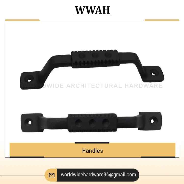 Top Selling Pull Handle Antique Solid Furniture Hardware Cast Iron Antique Design Handle from India