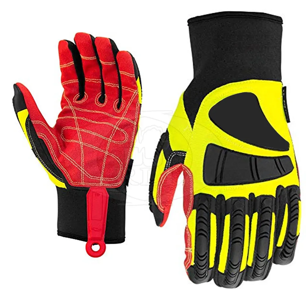 Super Grip Gel Oil And Gas Anti-Vibration Impact Protection Safety Gloves