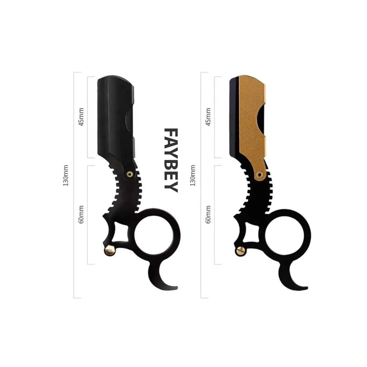 High Quality Finger Ring Style Barber Razor For Personal Or Professional Use In Saloons ,Men Hair Trimmer Shaving Razor