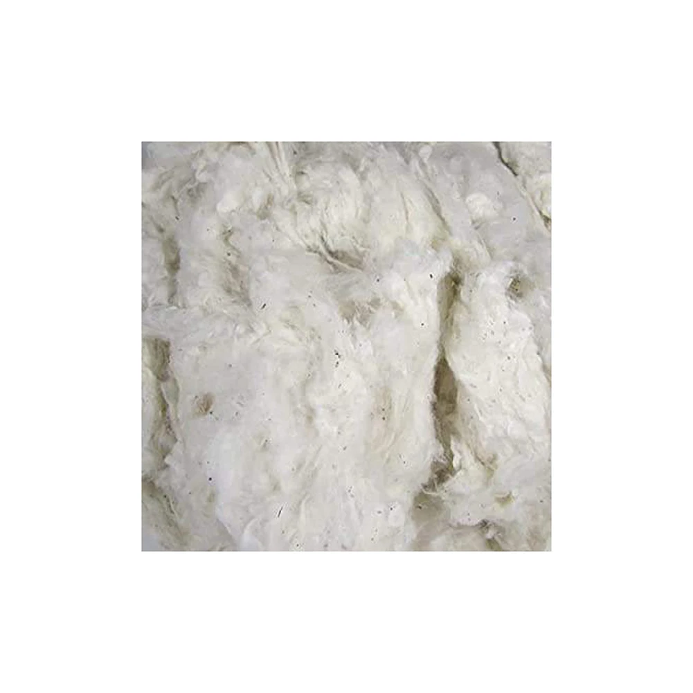 Top Selling Quality 100% Raw Organic White Cotton Fiber for Bulk Purchase