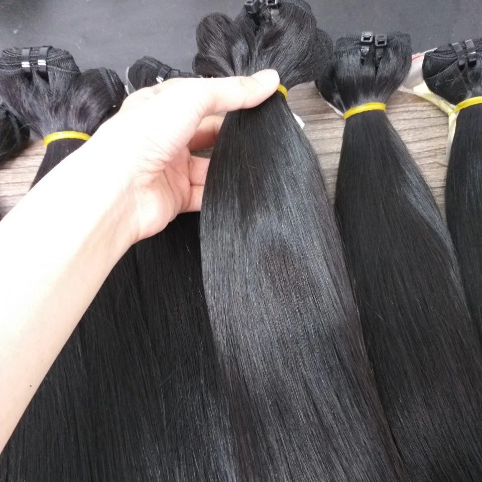 Best Selling Weft Hair Bundles Hair Extensions All Colors 100% High Quality Virgin Remy Human Hair No tangles