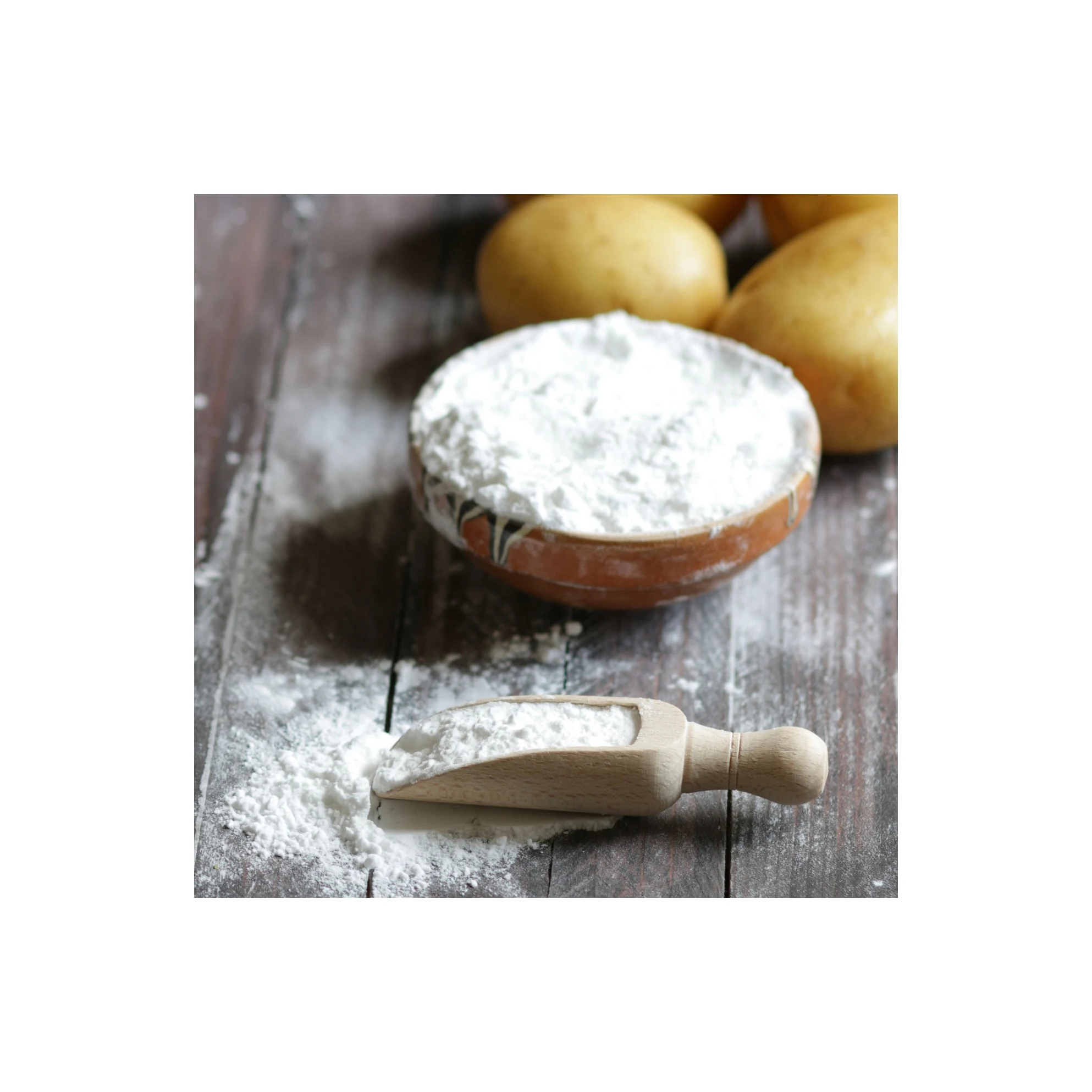 Potato starch edible tapioca food grade potatoes flour starch for sale bulk suppliers organic potato starch