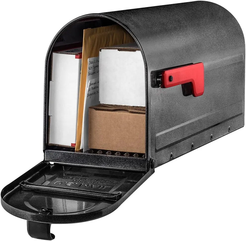 Classic Santa Mailbox Outdoor Smart Locker Stainless Steel Cast Aluminum Customize Metal Key Box Wall Logo Style Xmas Mailboxes