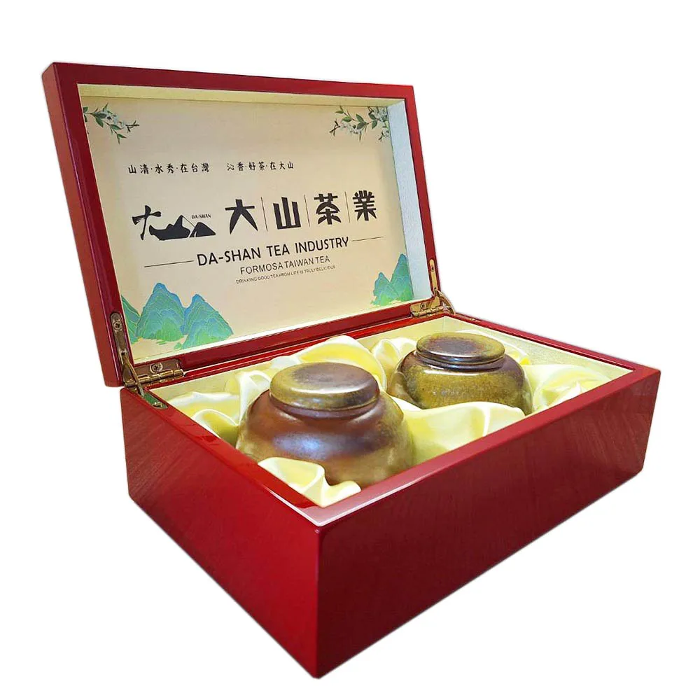 KEIFU - Taiwan Aged Tea Exclusive Premium Gift Box - Huagang Aged Tea King 75g*2can/box