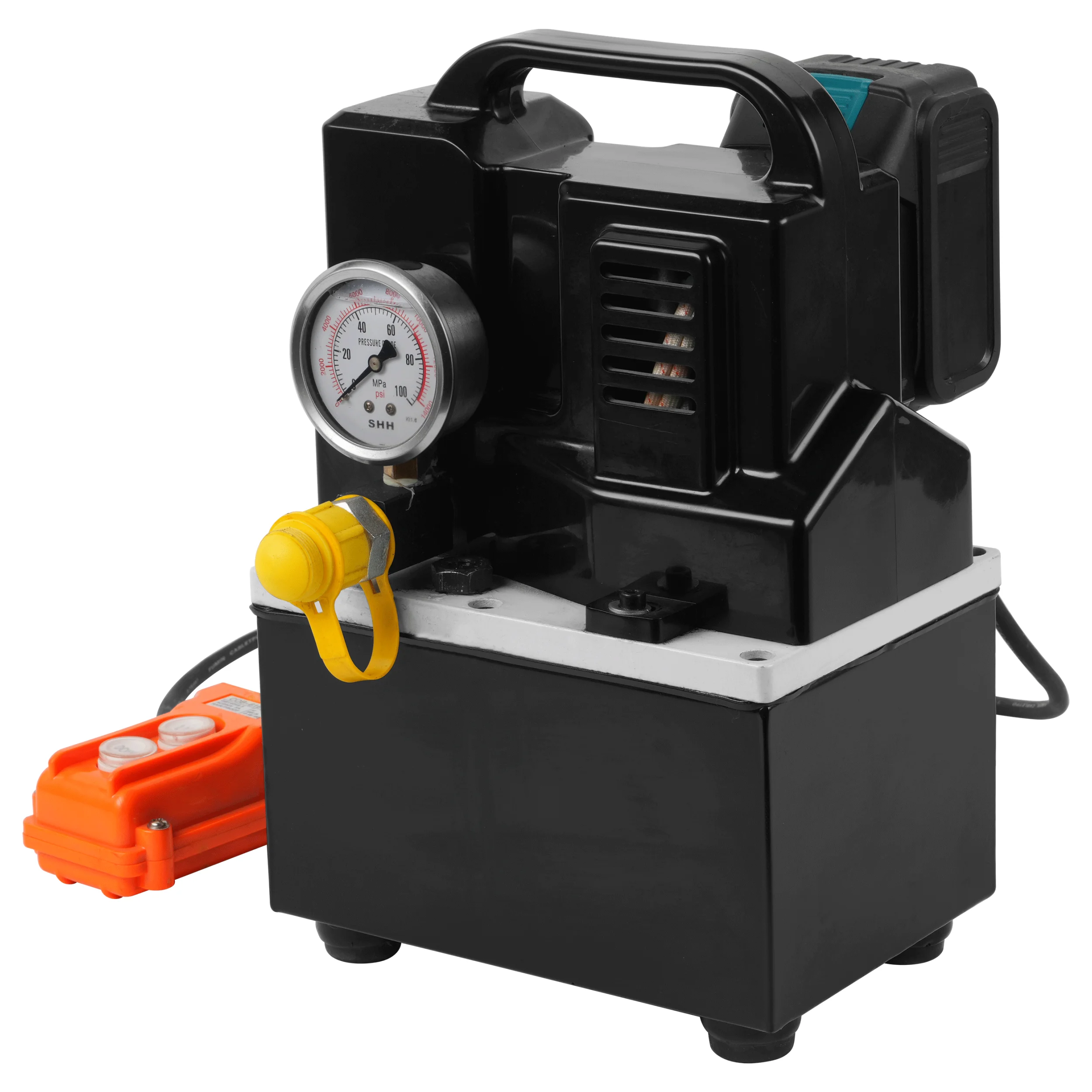 40V 700 Portable Brushless Mini Solenoid Valve Pump Lithium Battery Powered Hydraulic Pump