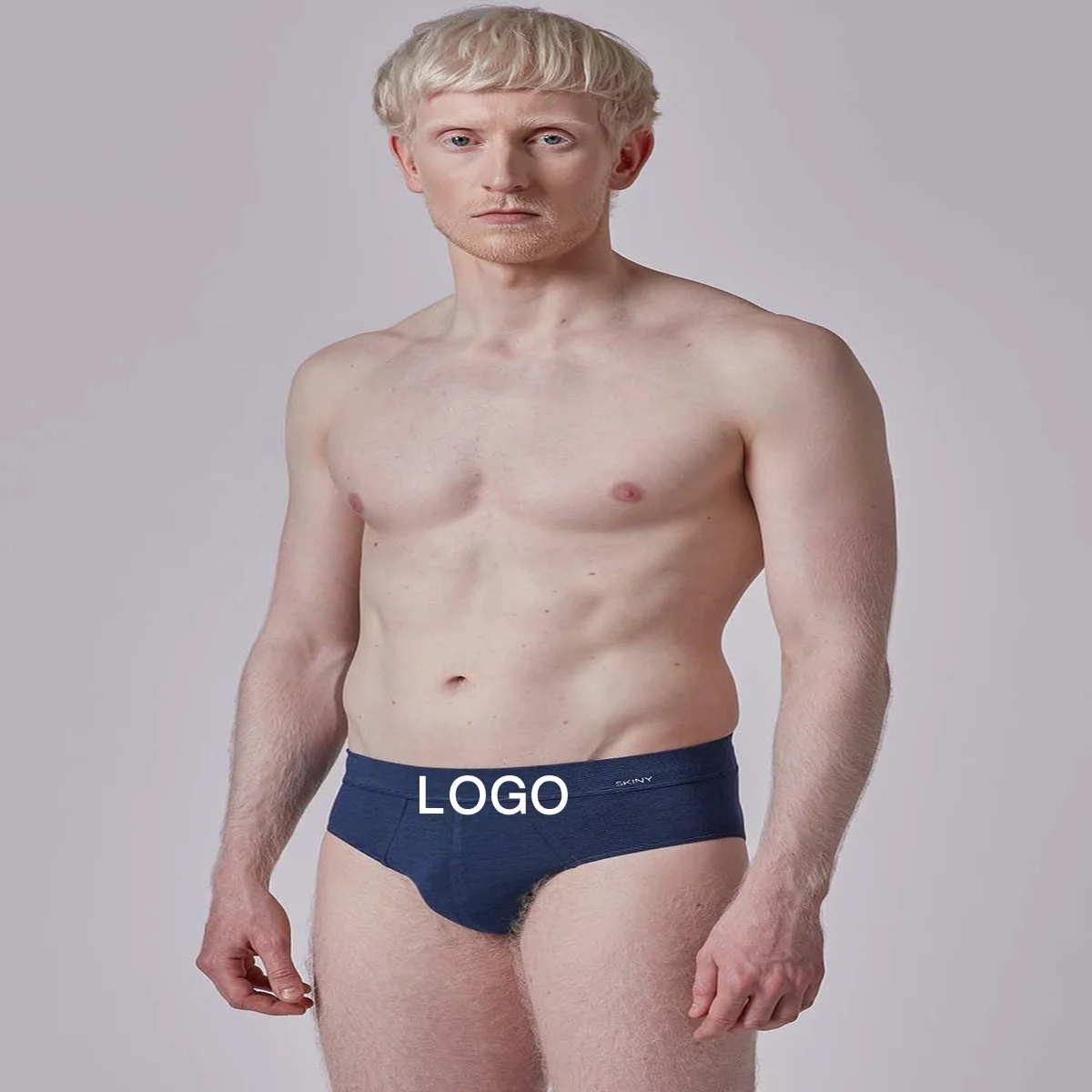 Cheap Men Custom LOGO Shorts Briefs Underwear 100% Cotton clothes and solid color Waist Underpants For Man From Bangladesh