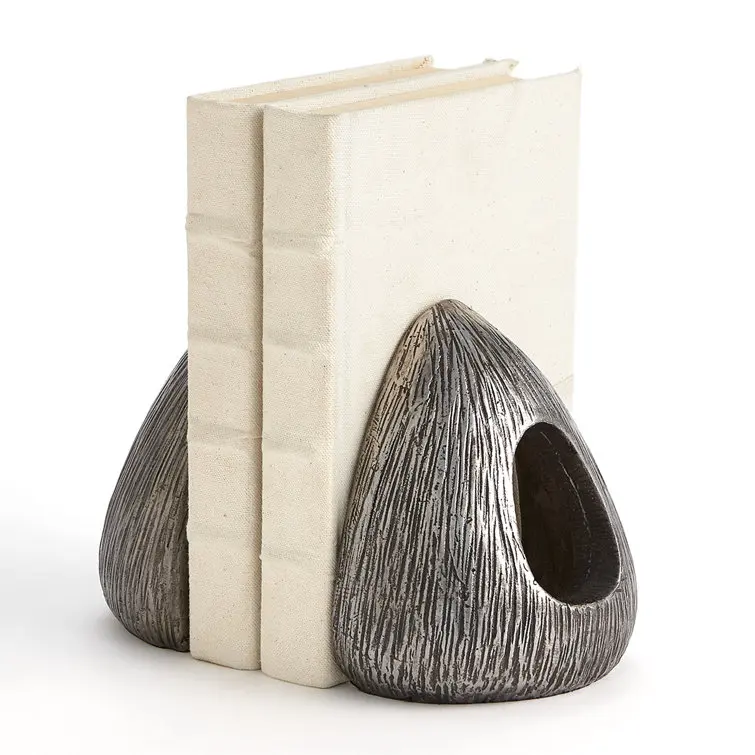 Egg Shape Bookend A Perfect Multifunctional Stylish Eye Catching Desk Or Table Book Organizer Accent Set For Home Office Library