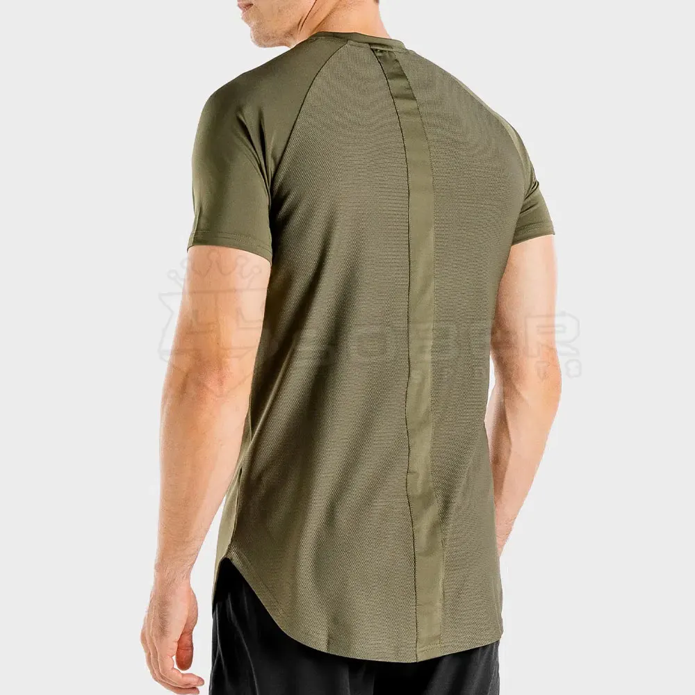 Top Quality Custom Men Gym T-Shirt Slim Fit Gym T-Shirt Seamless Gym T-Shirt for Men