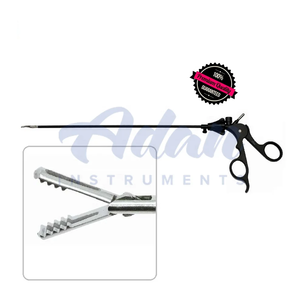 33CM LENGTH ADAN PROFESSIONAL QUALITY ENDOCLINCH ATRAUMATIC GRASPING FORCEPS REUSABLE PREMIUM FORCEPS