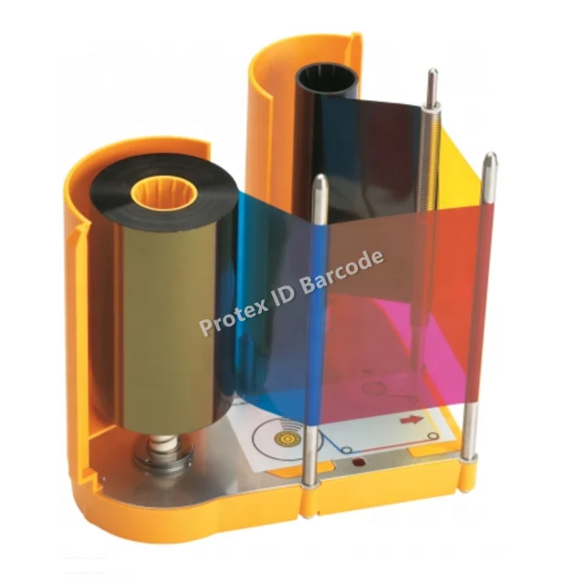 Datacard 568971-001YMCK Ribbon Used For Datacard SR200 SR300 RP90 Retransfer Card Printers