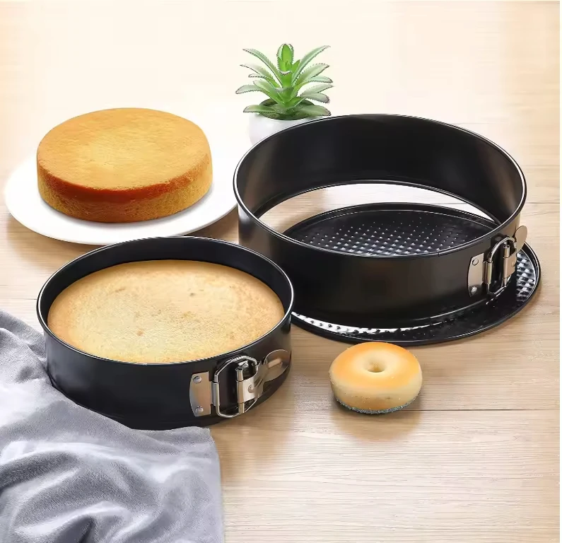 18*18*6.8 Inch Spot Goods Fast Delivery Bake & Cake Springform Pan Bake With Lid Bakeware Mold Tools Baking Pans For Cake