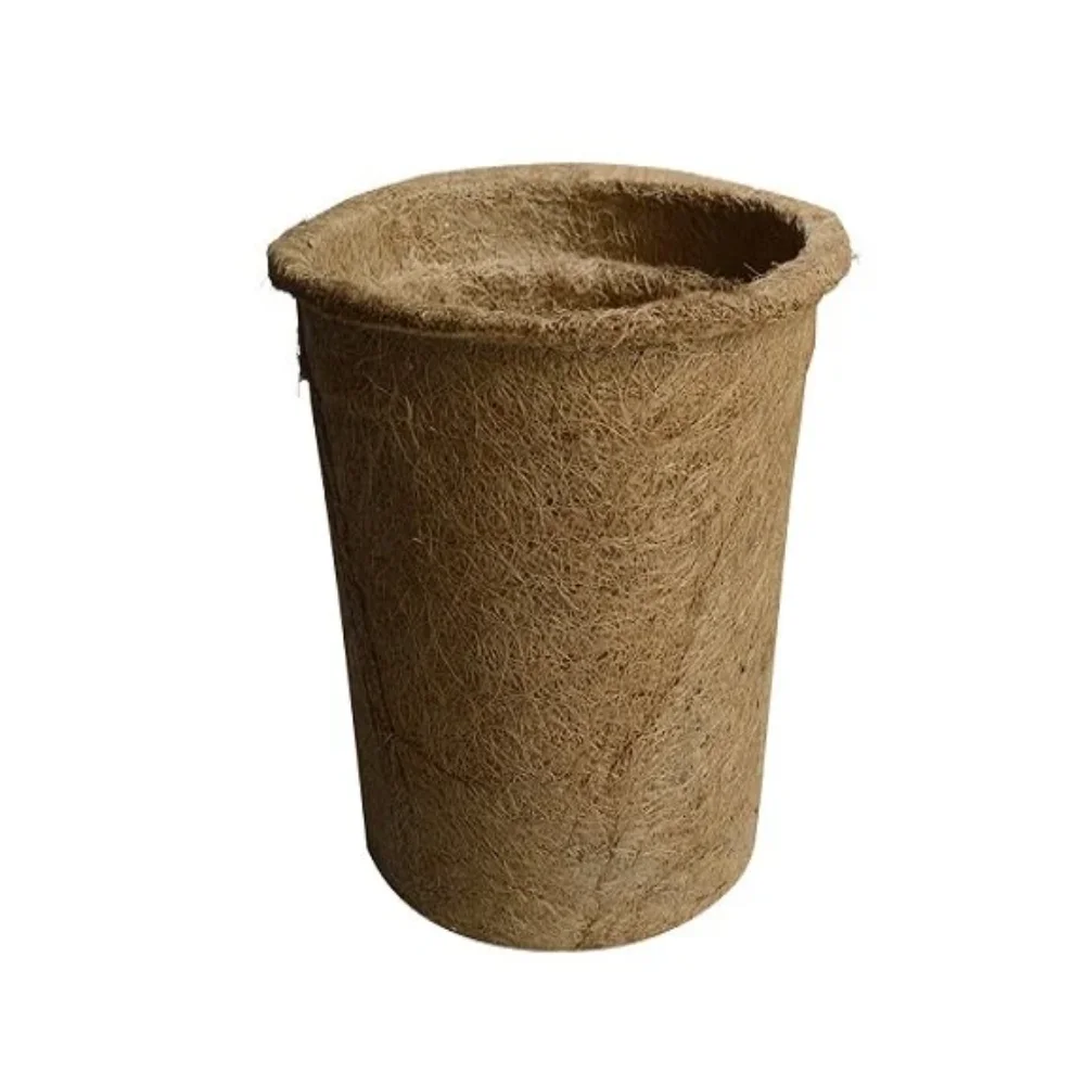 Affordable Prices 8' Dia Round Coir Pot with 100% Natural Coir Made Coir Pot For Garden Uses By Exporters