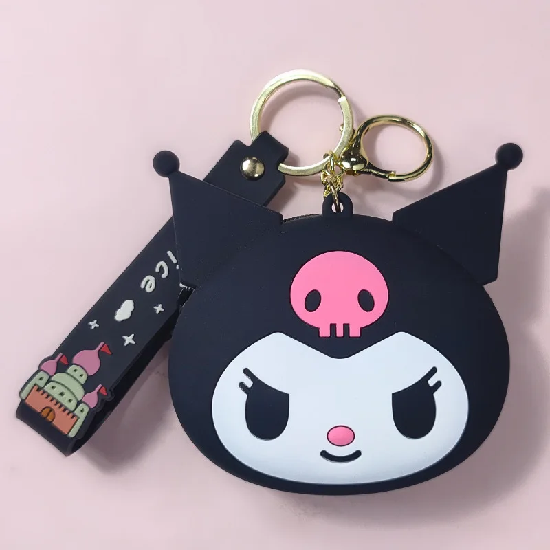 Hello KT Mini silicone coin purse kids cartoon storage bag  kids cute cartoon silicone wallet