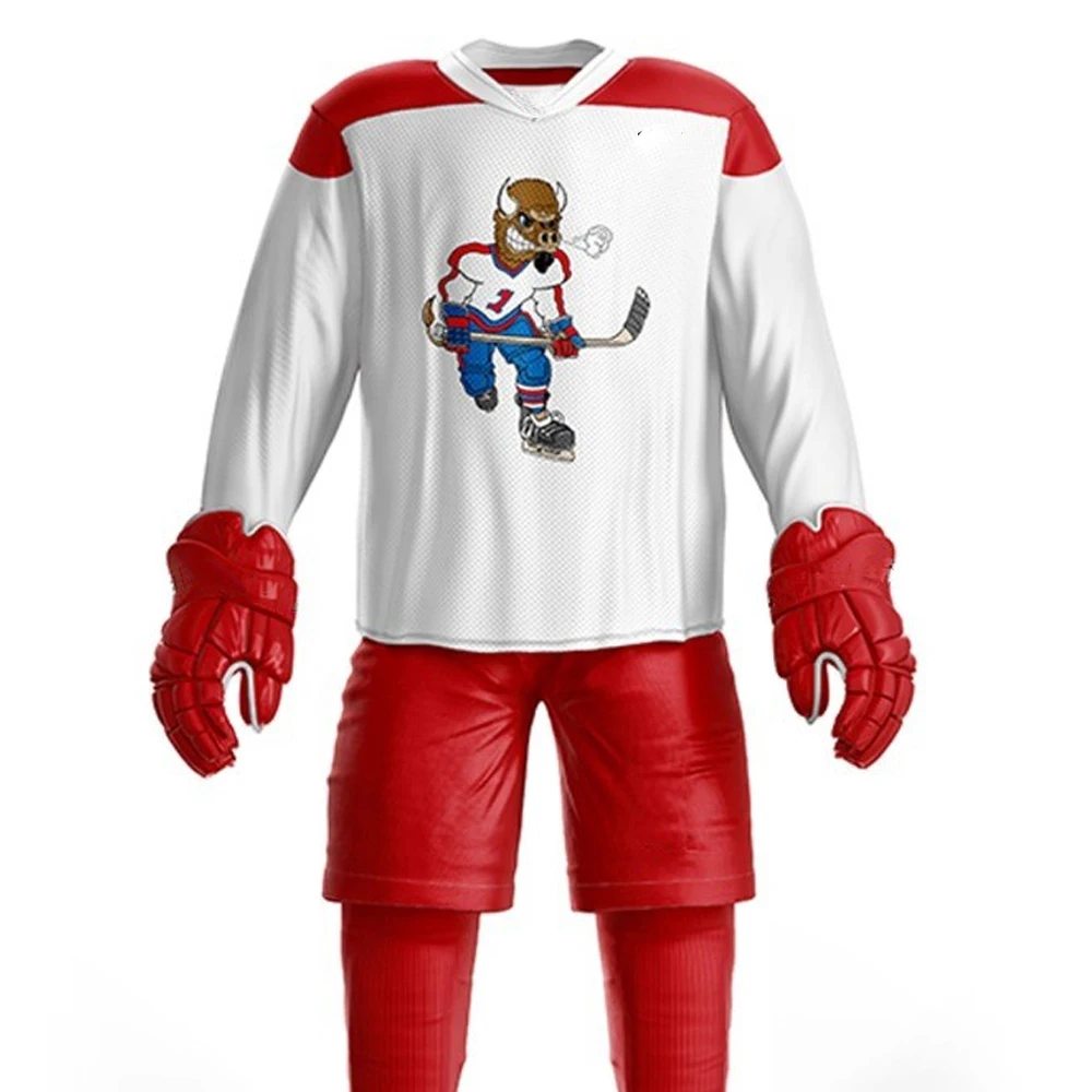 Custom Sublimation Fitted Ice Hockey Top Quality Cheap Price Custom Sublimation Design Your Own Ice Hockey Jersey