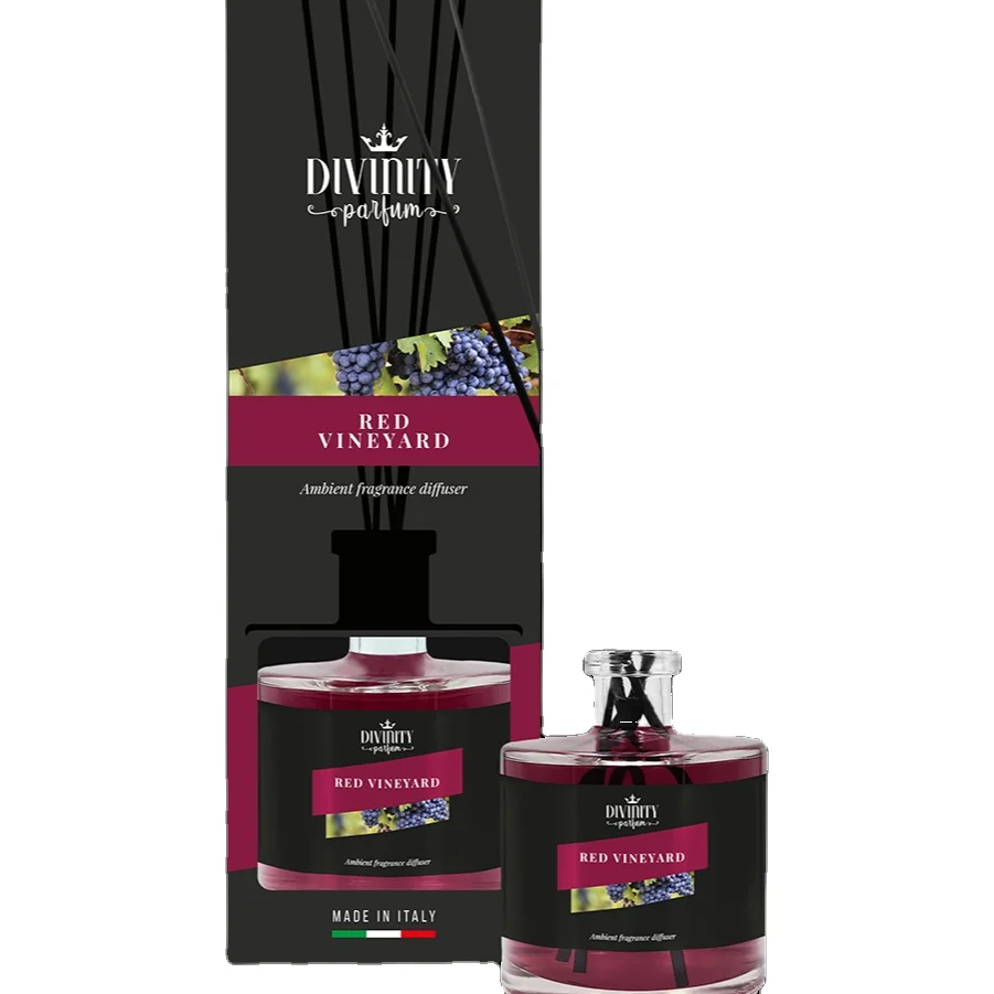 High quality Red vineyard reed diffuser exclusive line home fragrance 500ml for wholesale