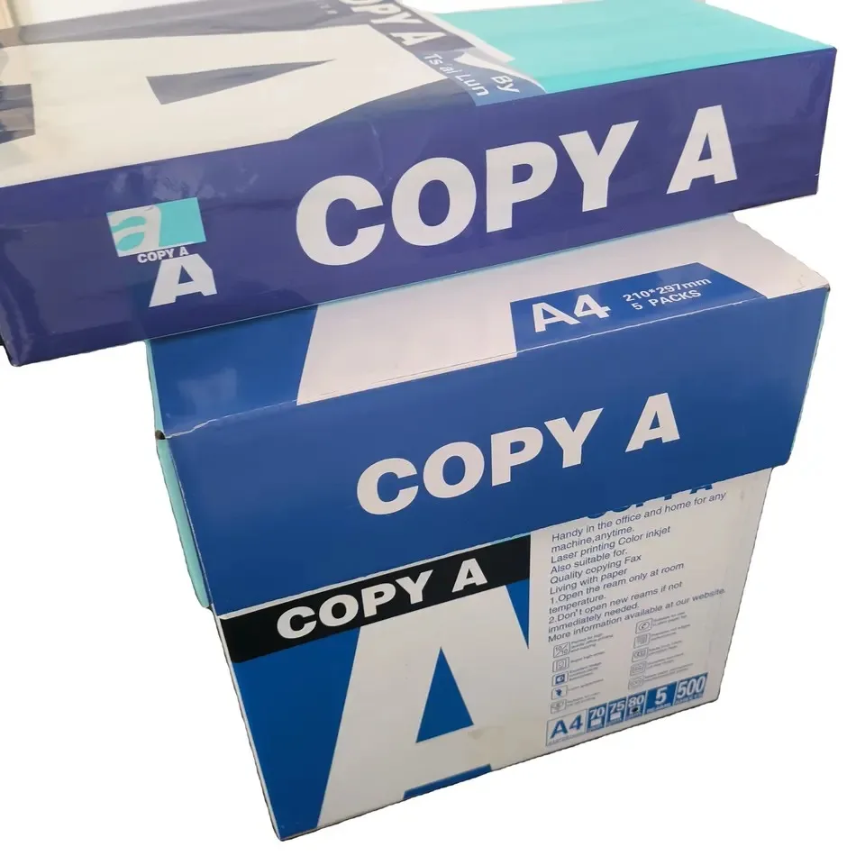 High-Quality Copy Paper Supplier A4 Copy Paper 80gsm 70gsm A4 Copy Paper 75gsm