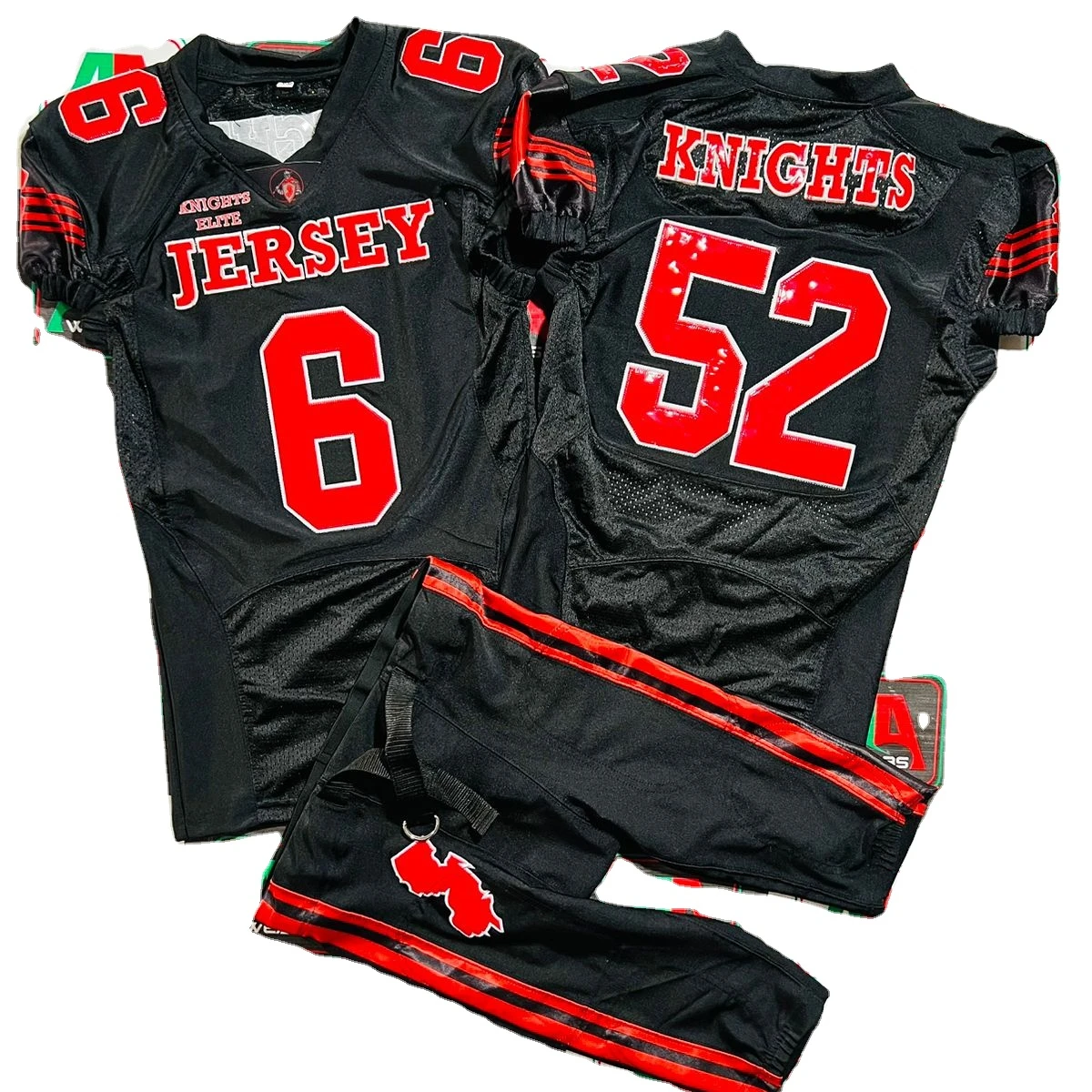 AA WEARS Pakistan American Football Uniforms Customize Sublimation  Breathable Jersey Helmet Visor Patch Socks  Shoulder pads