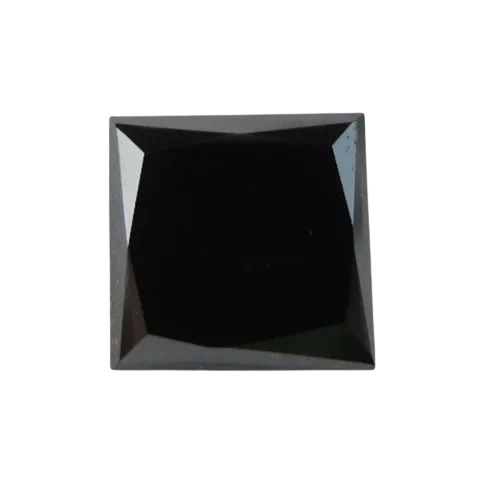 Buy Premium Quality Princess Cut Shape Black Color Moissanite Diamonds Manufacture in India Wholesale Prices