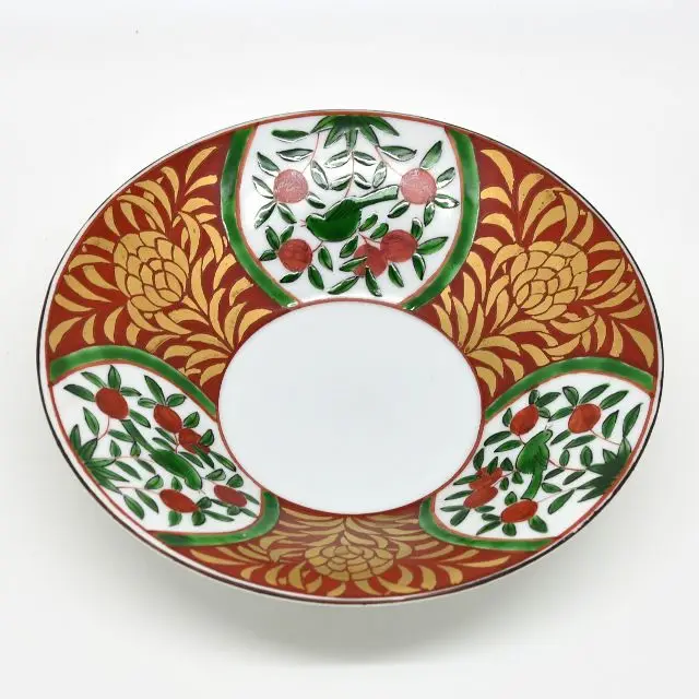 Керамическая тарелка в японском стиле высокое качество заводская цена Aritayaki Imari японский Роскошный традиционный дизайн 7 дюймов