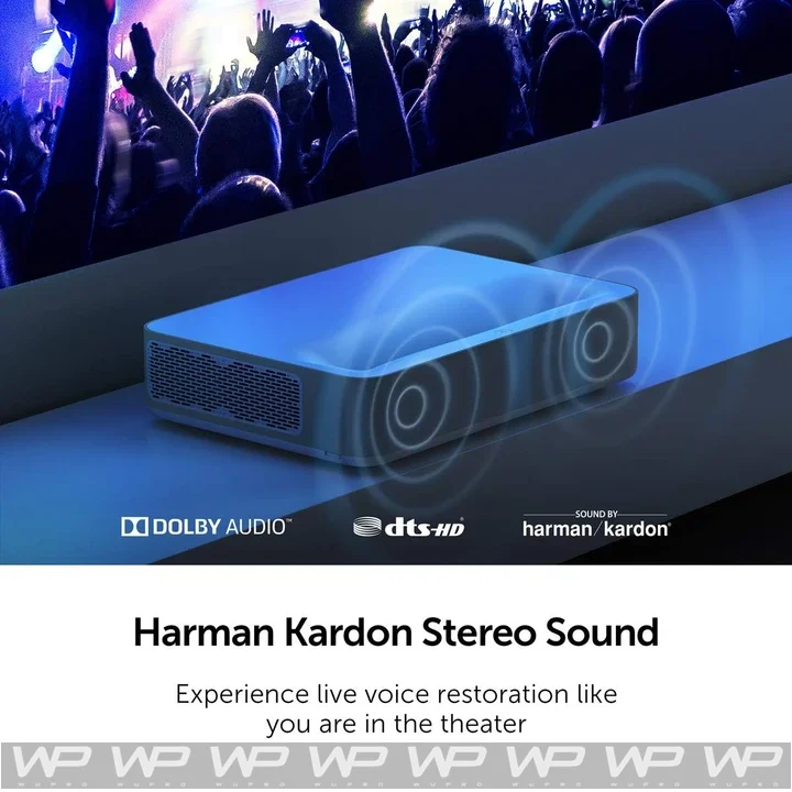 2022 For movie UH518 Laser 4K Projector Ultra Short Throw DlP Projector 4K Android