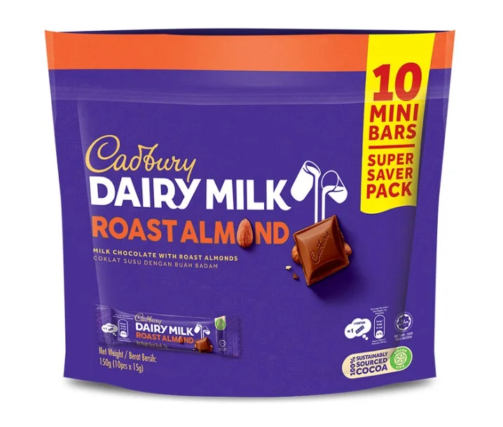 Top Selling Brand Chocolate All Time Favorite Cadbury Dairy Milk Chocolate with Assorted Chocolate Range