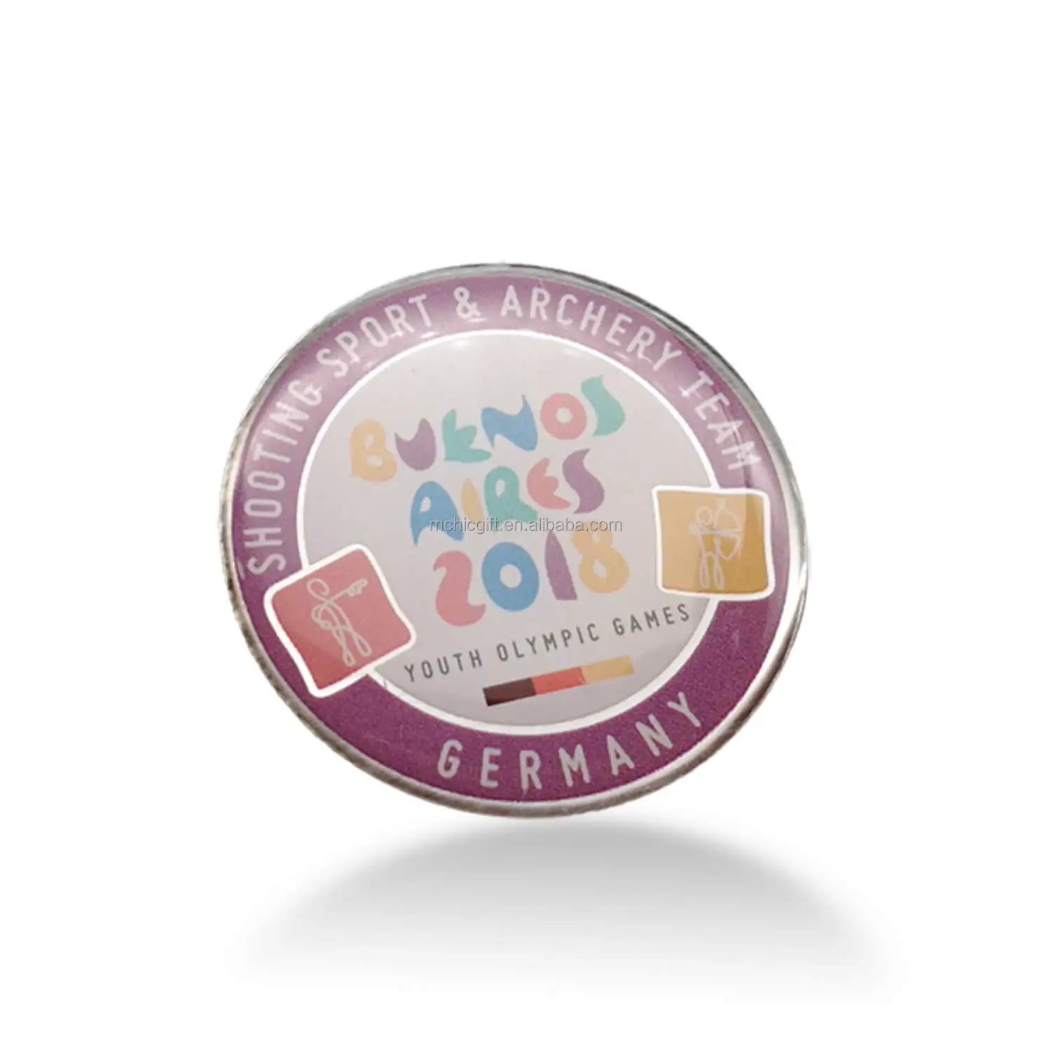 Metal Enamel Pin Badge Pin Holder Lapel Pins Wholesale Custom Logo for Women Kids Decoration Gift