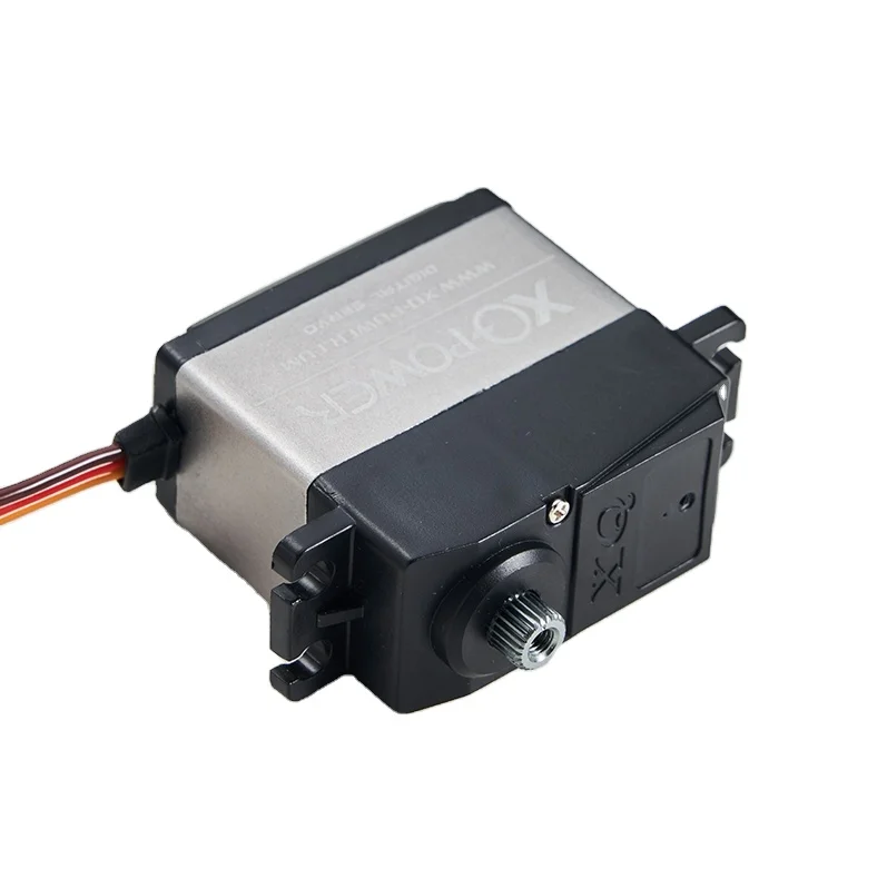 High Torque 40kg Servo Motor Controller Digital Metal Gear Servo Motor for RC Helicopter 1/8 1/10 1/12