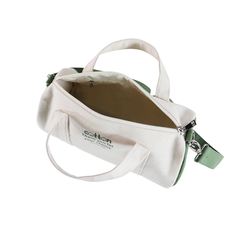 custom logo oem customized fashion gym workout cute mini waxed canvas small duffle duffel bag for girls