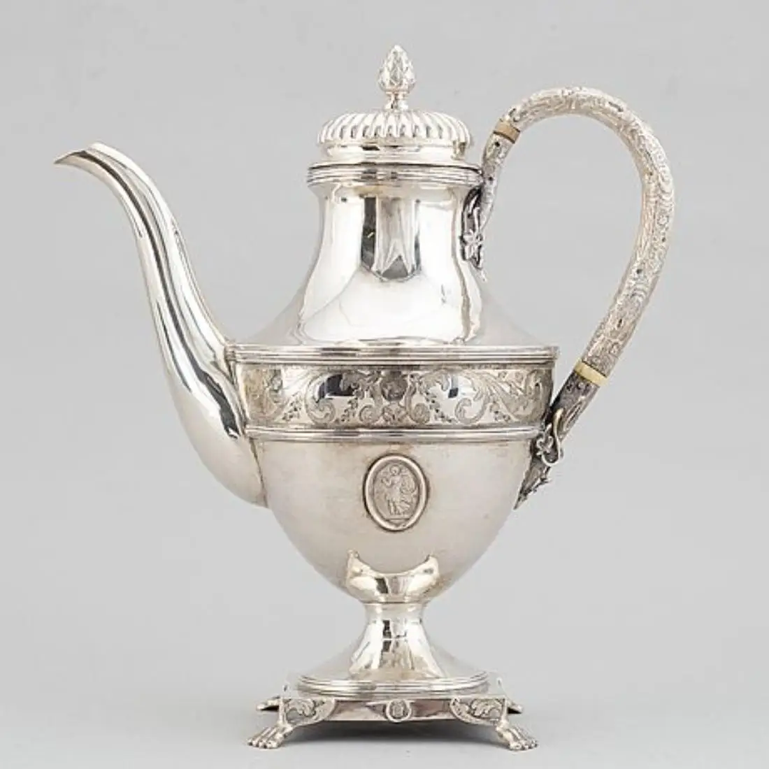 Special Looks Stainless Steel Advance Quality Tea Pot With Handle Wedding Royal Occasions And Events Decorative Antique Tea Pot