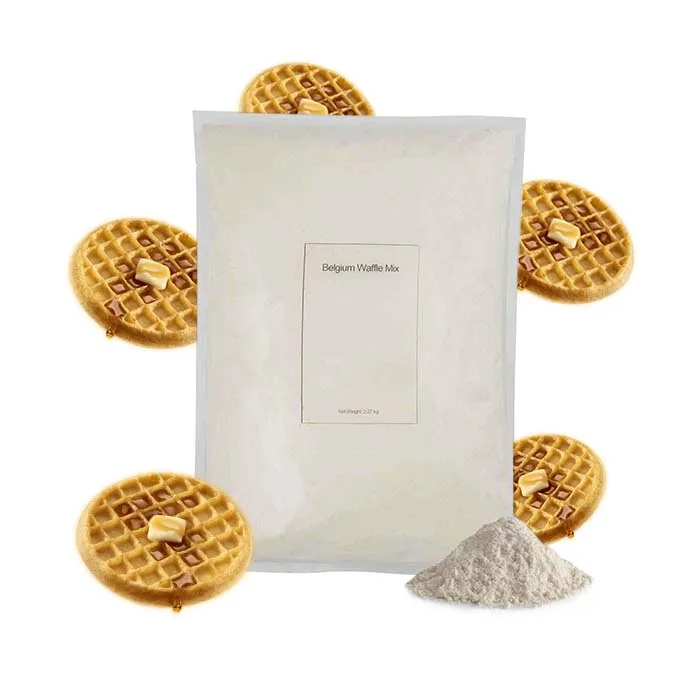Easy to Bake Belgium Waffle Premix Flour Pastry Mix Powder for Classic Waffle Pancake Bakery Instant Flour