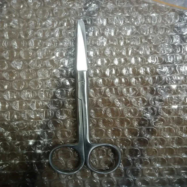 High Quality Curved Scissor Surgical Instruments Reusable Manual Stainless Steel