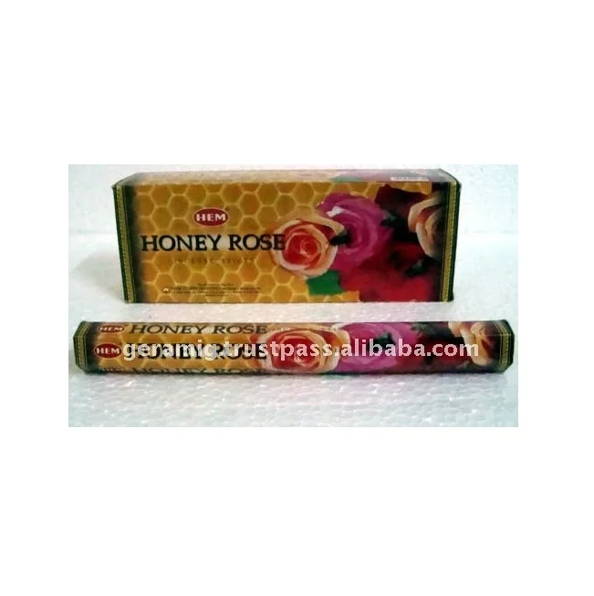 Export Quality Honey Rose Incense Sticks from Indian Exporter