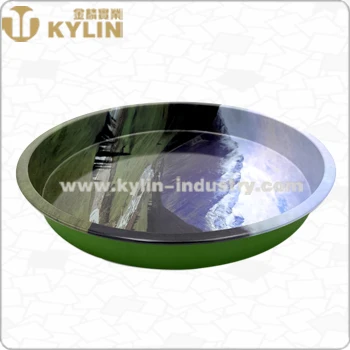 Customized Round Metal Tin Serving Tray for Gift Bar Beer Promotion