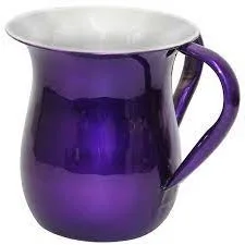 Jews Wedding Gift Negel Vasser Cups Judaica Ritual Hand Washing Cup For Jews Stainless Steel Double Handle Netilat Yadayim Mug