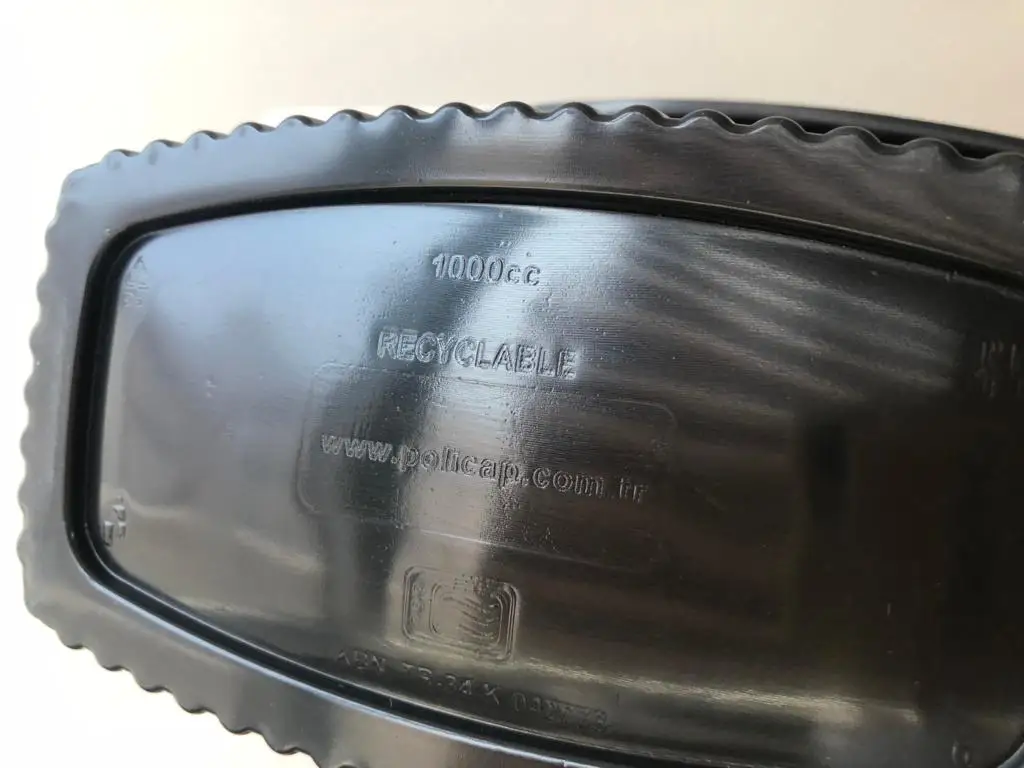 High Quality Hot Sale Strong Disposable 1000cc Catering Meal Take Away Microwavable PP Plastic Food Storage Containers with Lid